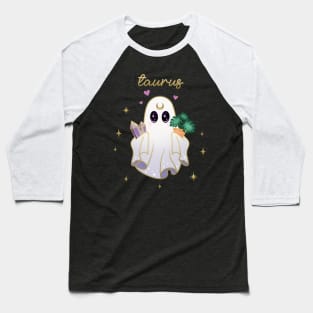 Taurus Crystal & Plant Ghost Baseball T-Shirt